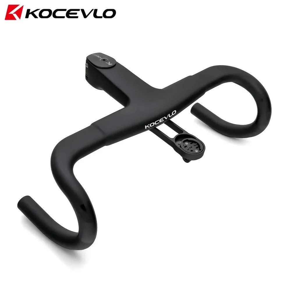 Full Carbon Road Bike Integrated Drop Bar 28.6mm 31.8mm Clamp 90-110mm Stem