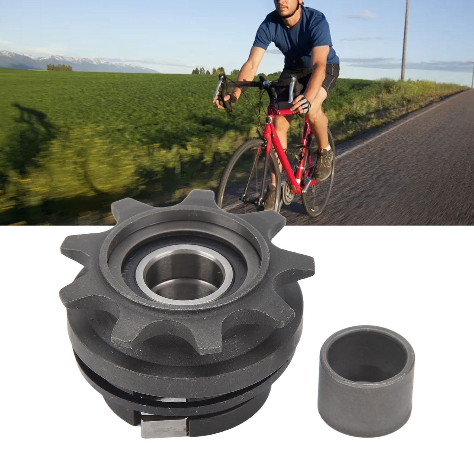Aluminum Alloy And Steel Mountain Bike Freewheel For Folding Bike Flywheel