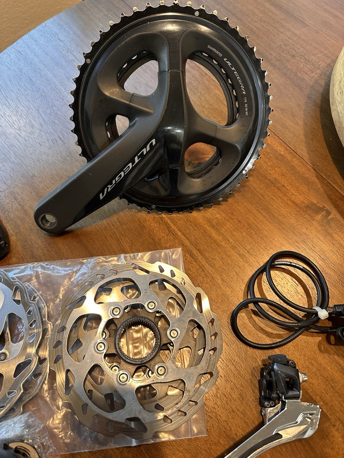 Shimano Ultegra R8020 R8000 Groupset Hydraulic Disc 2x11s 170mm Used
