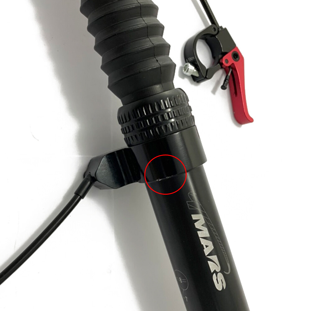 Sale~ TMARS 419S Mechanical Drop Seatpost, 31.6x445mm 55/110mm Travel