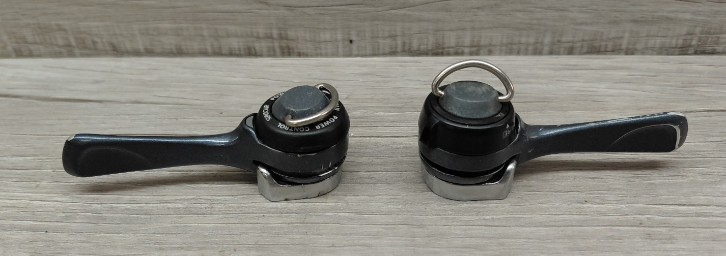 Vintage Suntour GPX Braze-On Indexed Shifter Set Down Tube 7 Speed