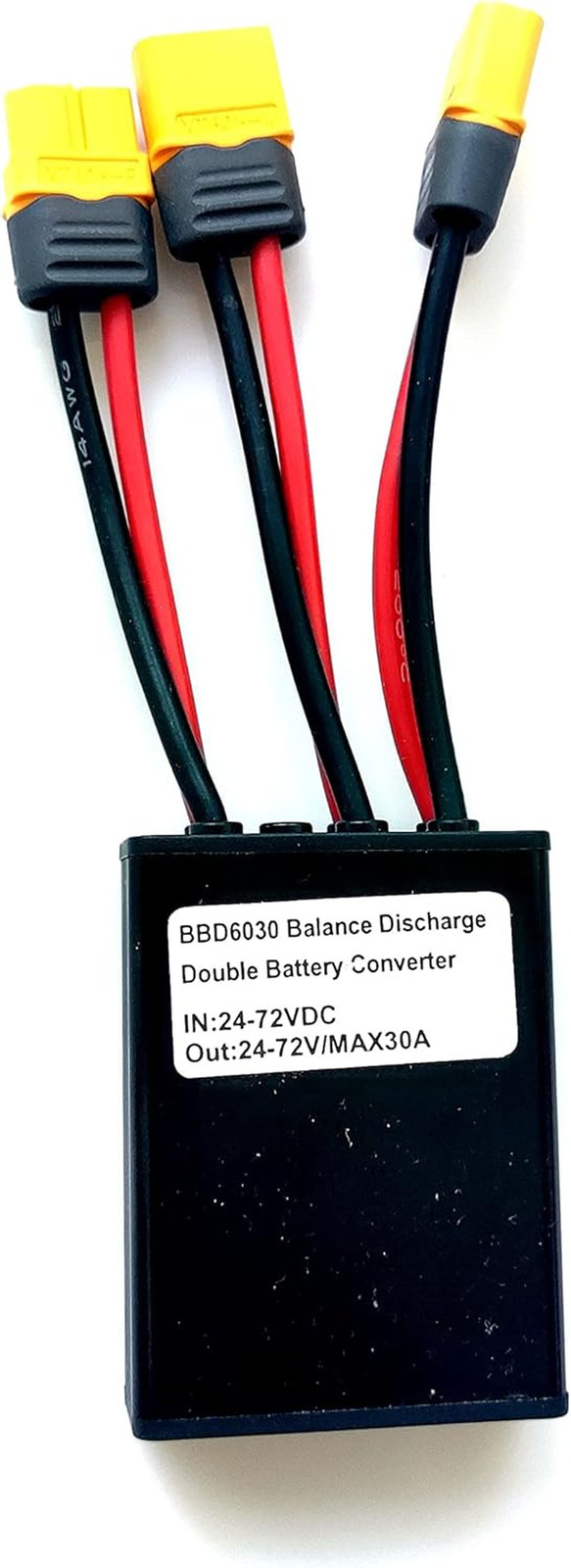 N Double Battery Discharge Converter for E-Bike 20A/30A/40A Dual Battery Pack Sw