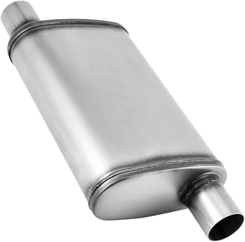 2.5 inch Universal Exhaust Mufflers,Muffler 2.5in OFF in | OFF out