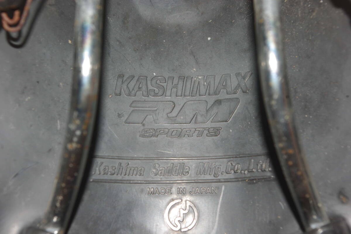 Bicycle saddle KASHIMAX RM SPORTS 7382 (MTB ATB OLD road vintage)