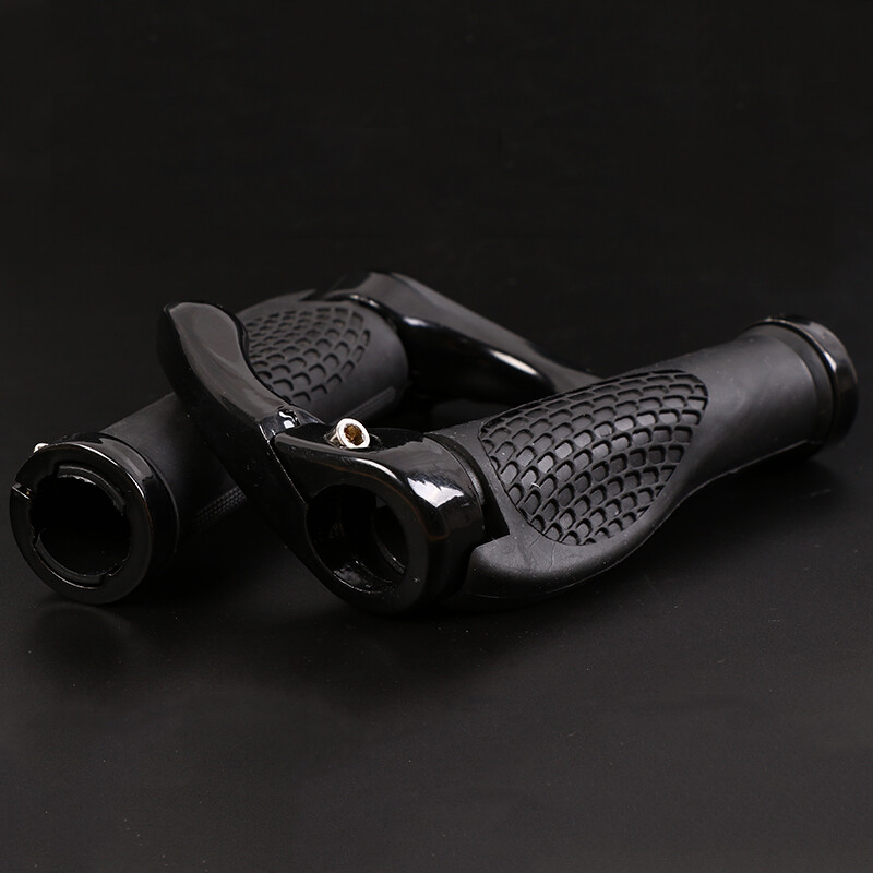 Bike Grips Rubber Mountain Bicycle MTB Handlebar Ergonomic Cycling Lock On Bar