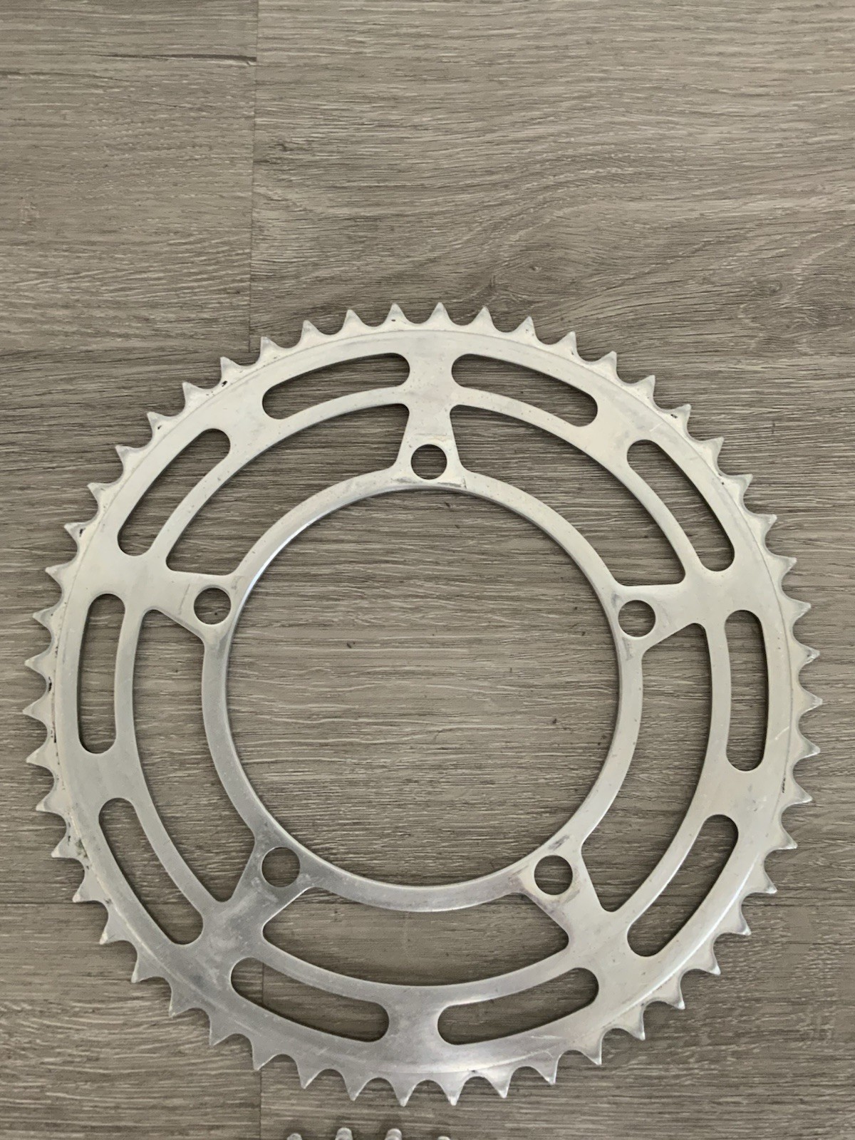 STRONGLIGHT CHAIN RINGS (2) 50-52 TOOTH 122 BCD 6, 7 , OR 8 SPEED