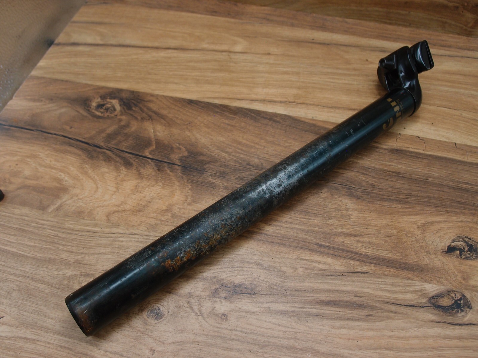 1993 steel CRMO plain seatpost UNO Kalloy for MTB 29.6 mm
