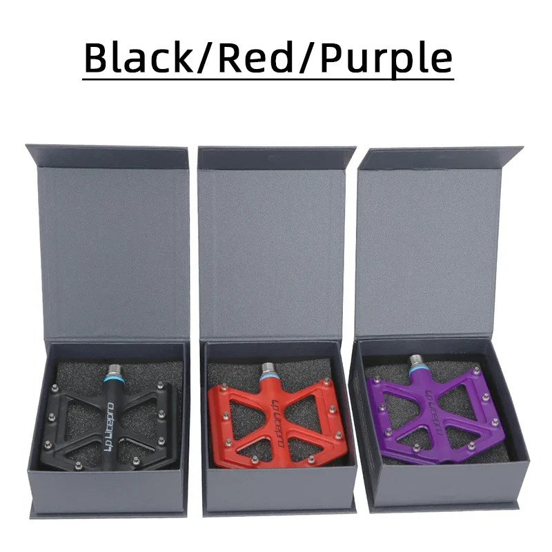 Ultralight Titanium Axle Nylon Platform Anti-Slip Pedals for Road MTB Bicycle