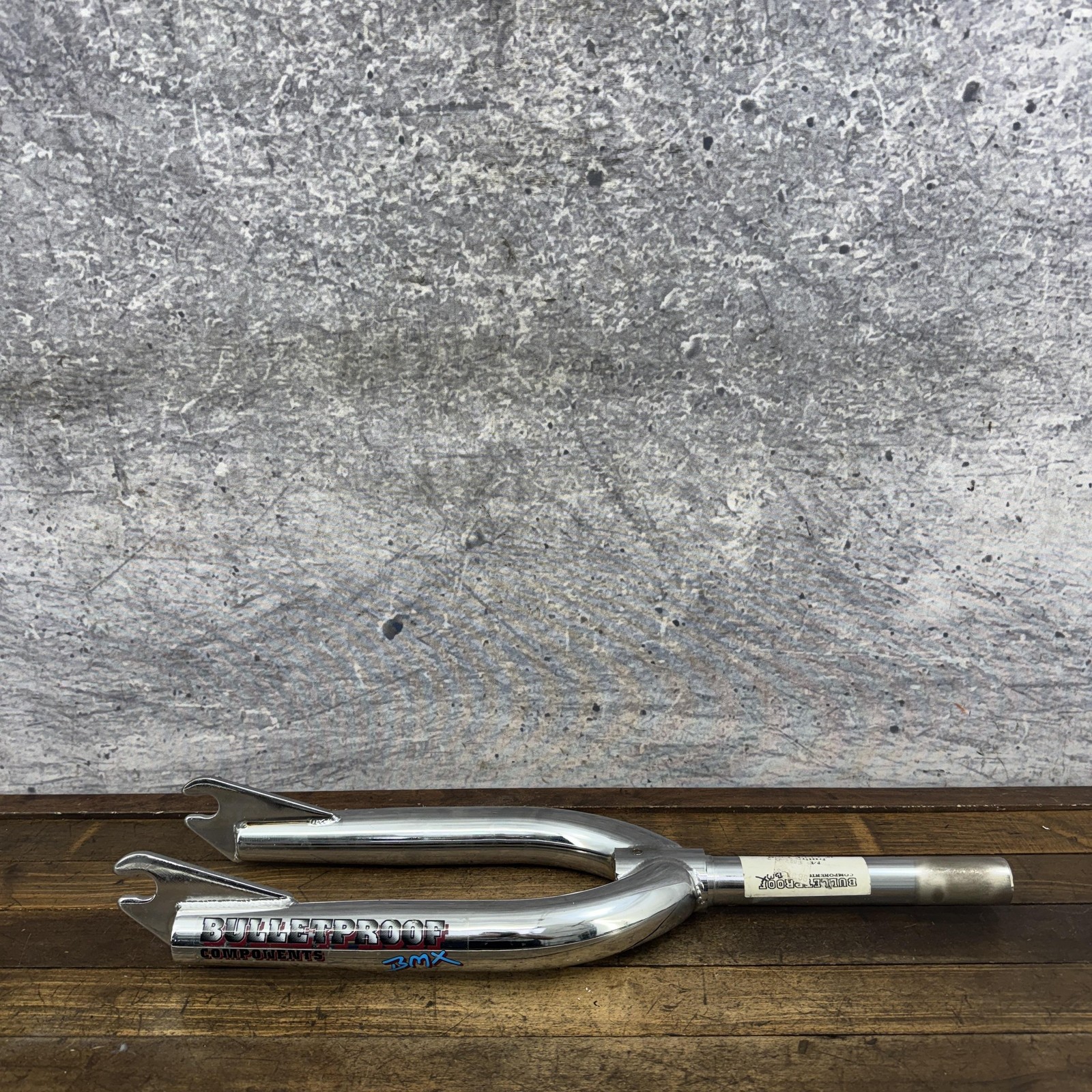 Vintage Bulletproof BMX Fork 20in NOS 1 1/8 Threadless 14mm Dropouts Chrome CRMO