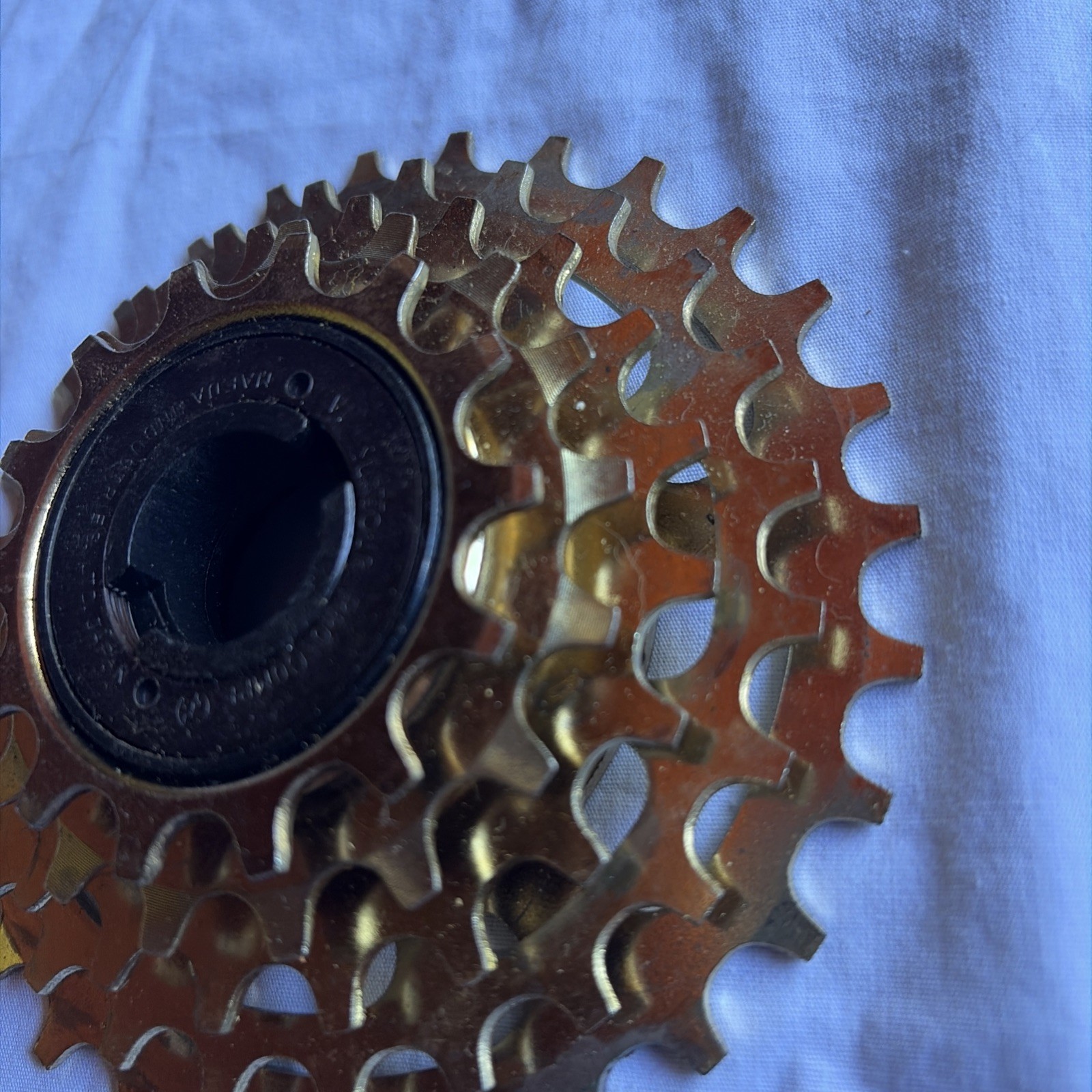 Vintage Suntour Pro-Compe Freewheel 5 Speed Gold NOS 14-28T 28T