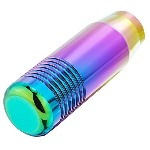 3″ Aluminum Alloy Short Shifter Knob, Metal Gear Lever Stick Shift Multicolour