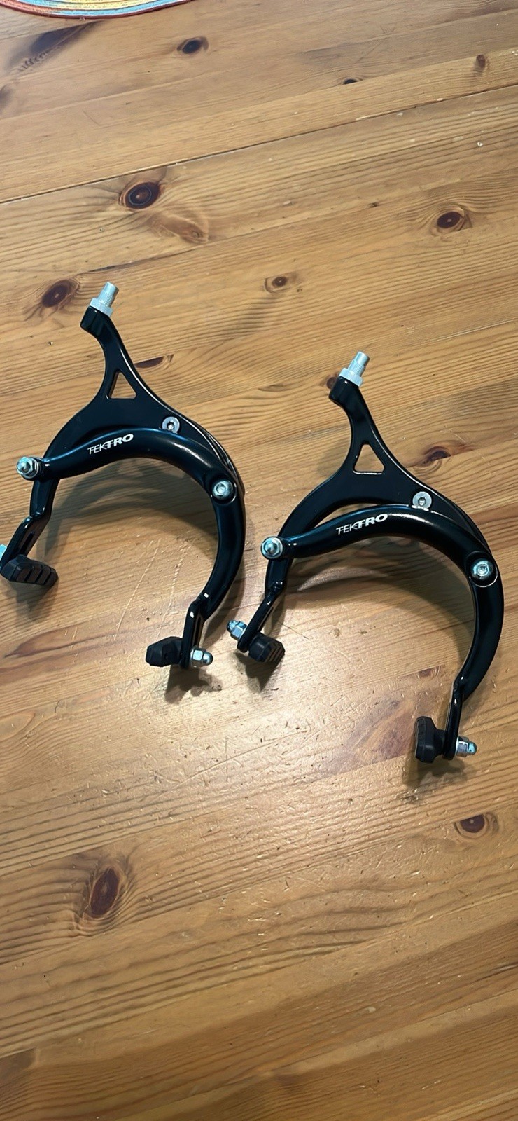 TEKTRO C324 Road Bike Side Pull Caliper Brake Set Front/Rear Black 2pc