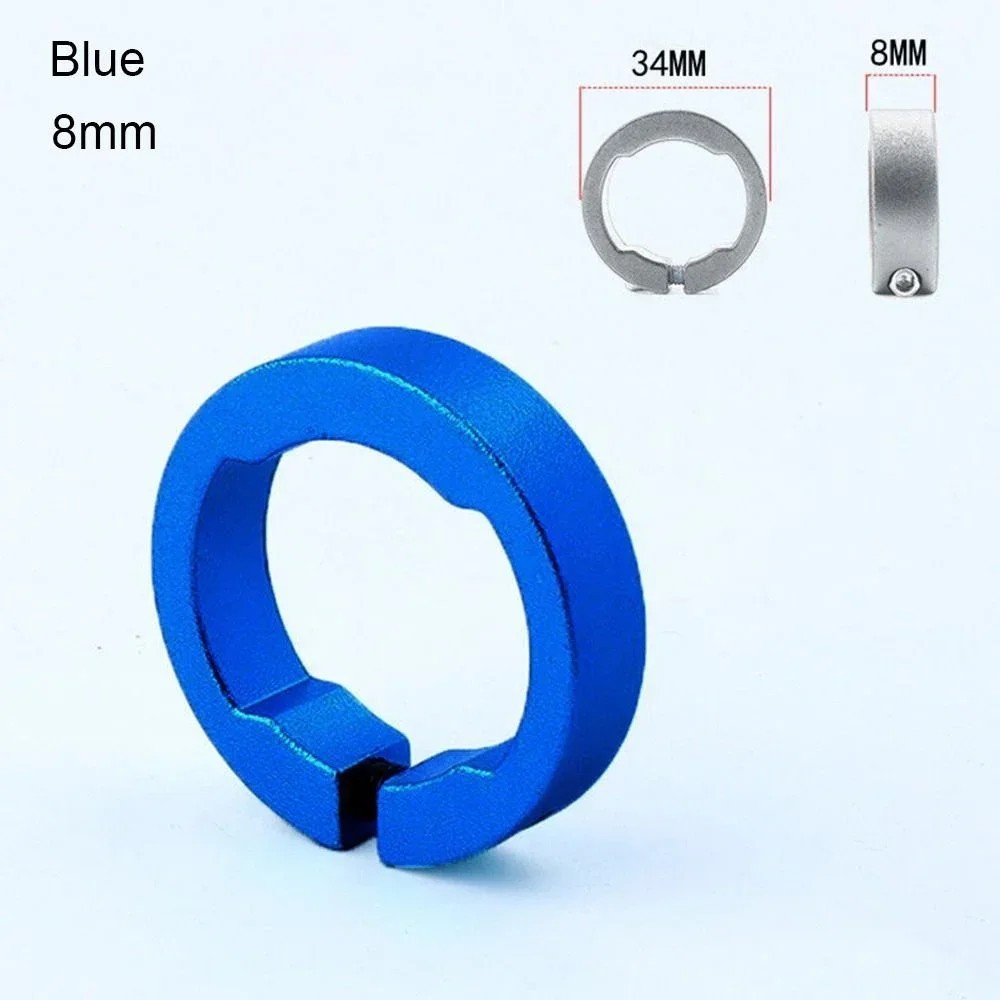 8/12mm Bicycle Grip Lock Rings Aluminum End Rings MTB Road Bike Bar Ends