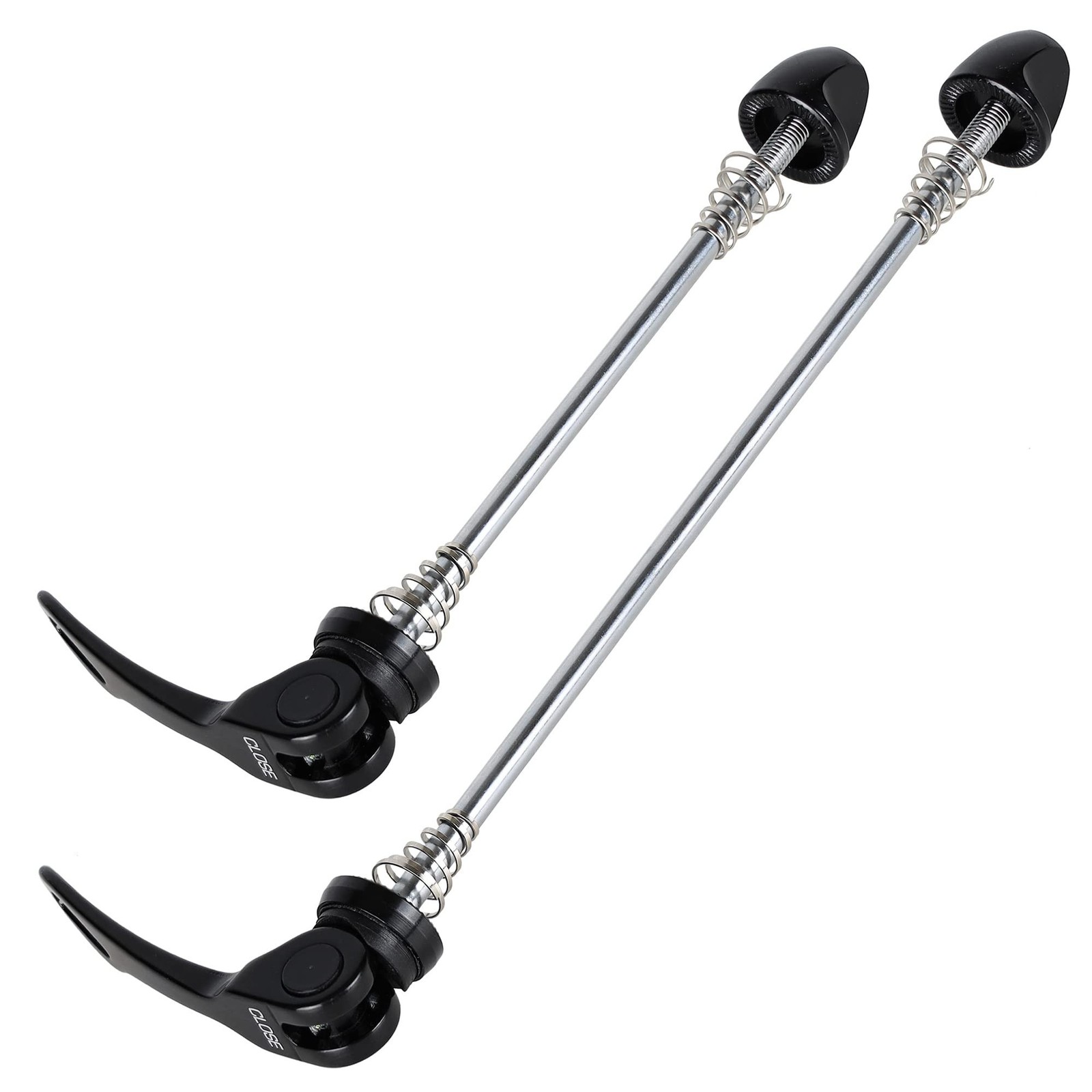 CyclingDeal Bike Quick Release Skewers for MTB or Road Bicycles – Axles Set R…