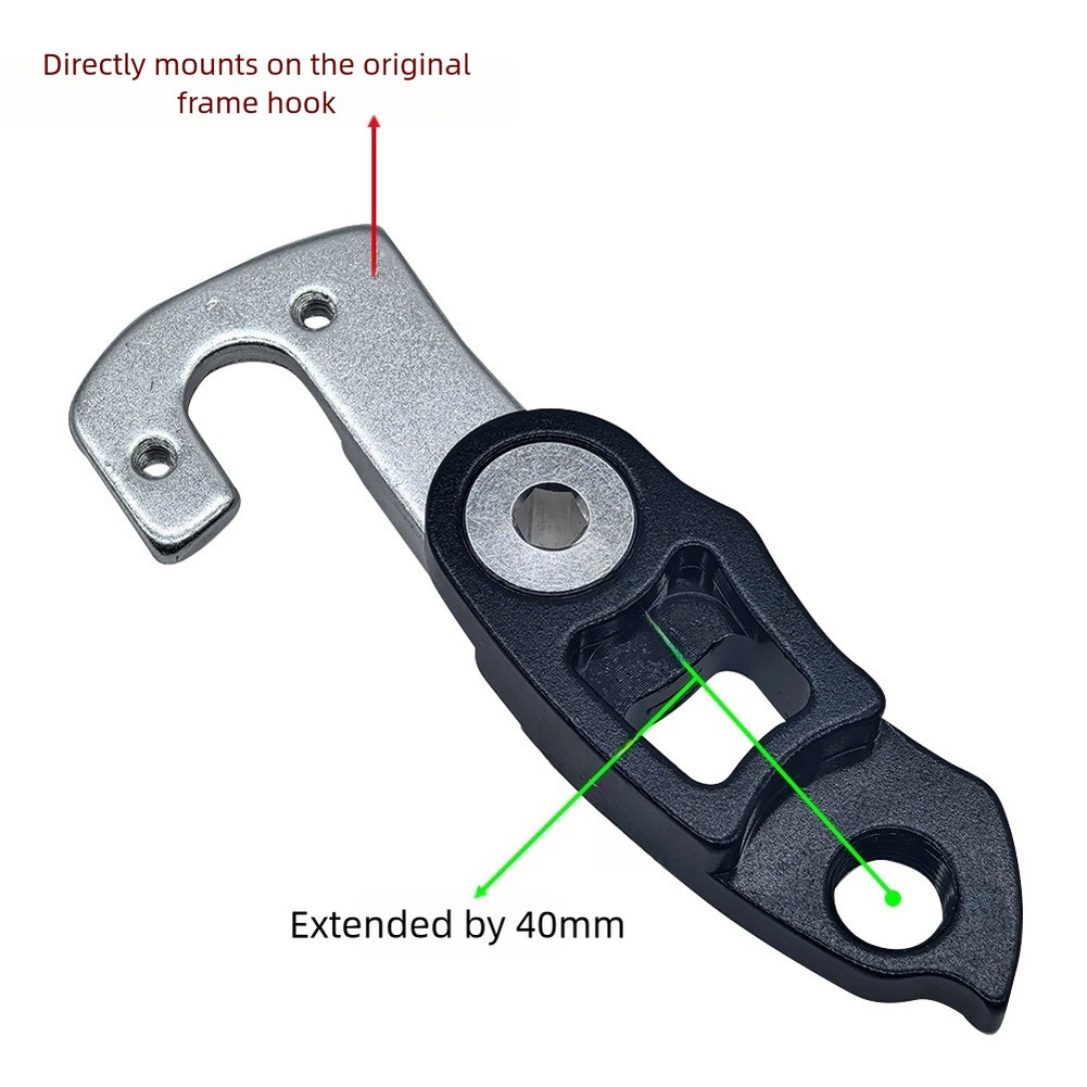 Bike Derailleur Hanger Extender 40mm for Enhanced Drivetrain Performance