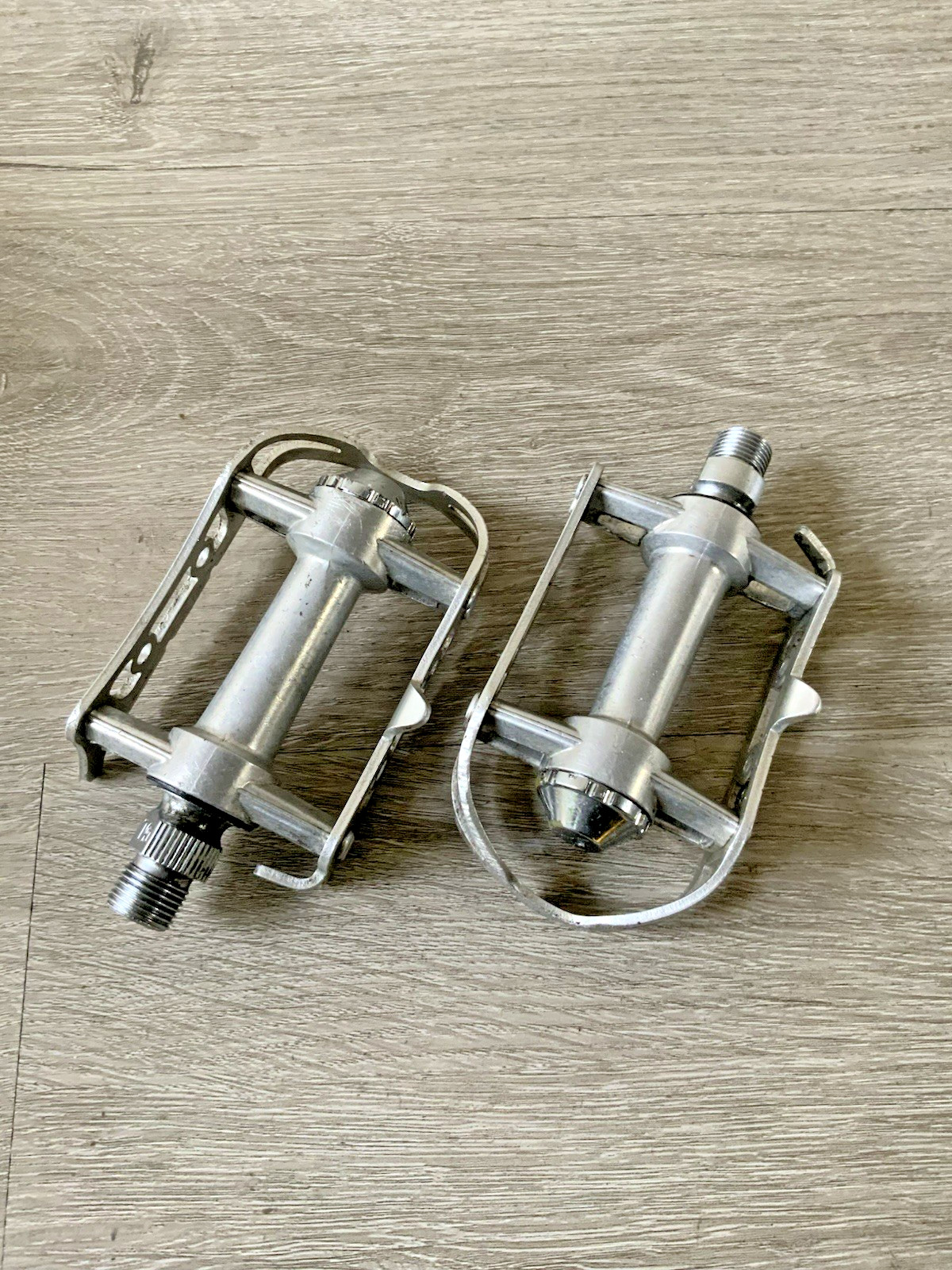 KKT PLATFORM PEDALS PRO VIC II SILVER 346 GRAMS