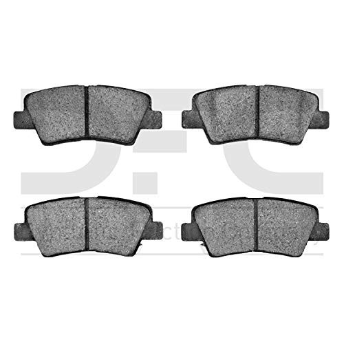 Rear Ceramic Brake Pads for 2013-2014 Dodge Attitude; 2012-2022 Hyundai