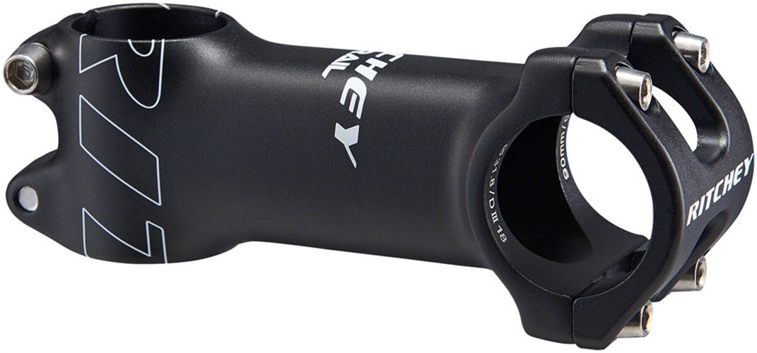 Ritchey Trail Stem – 90 mm, 31.8 Clamp, +/-0, 1 1/8″, Alloy, Black