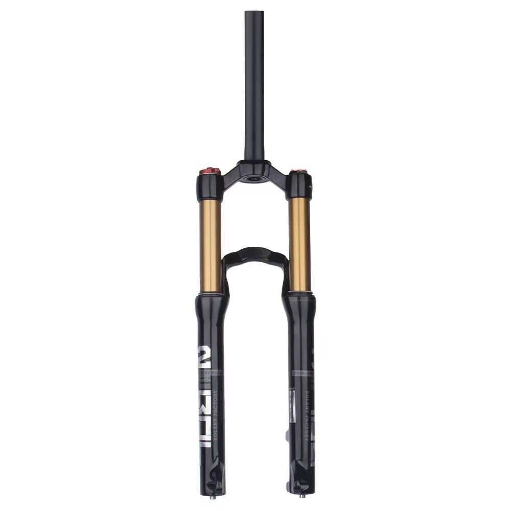 24″ Mountain Bike Air Fork Disc Brake Shock Absorber Quick Removal Front Fork
