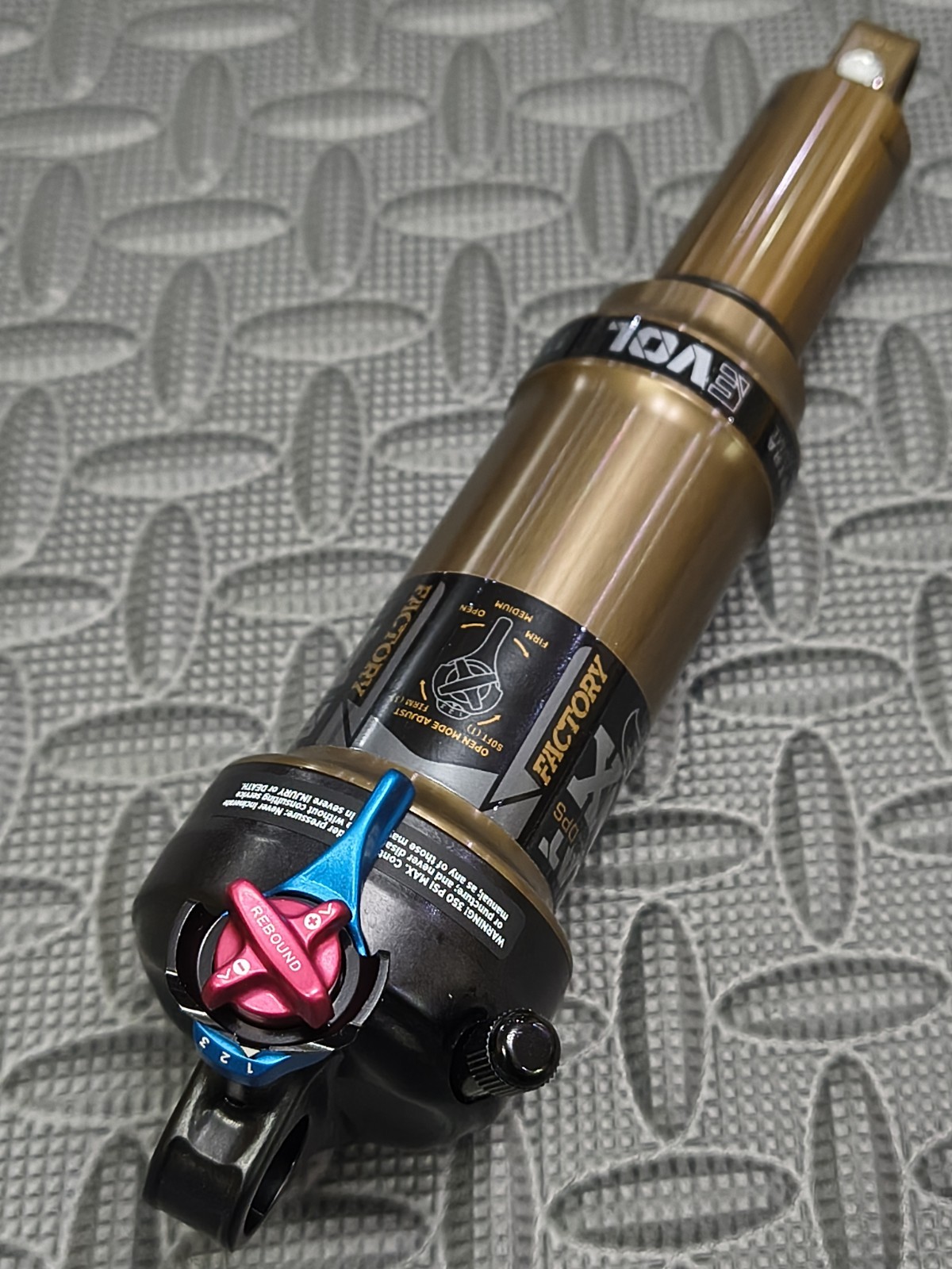 2022-23 Fox Float DPS Rear Shock 210x55mm Kashima Factory Series