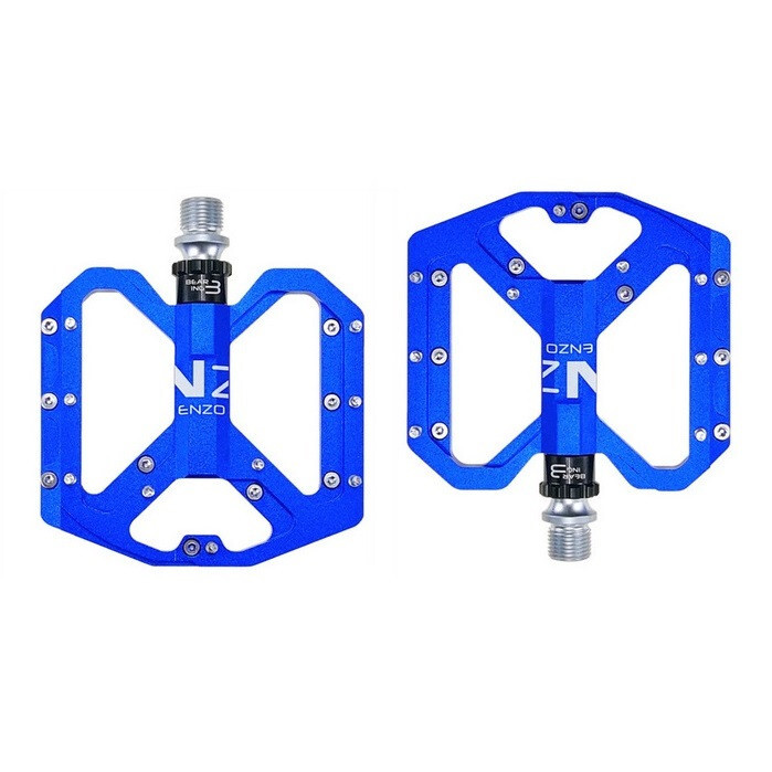 Non-Slip 9/16″ Road Bike Pedal Flat Platform MTB Fixie Bike Pedals 3 Bearings