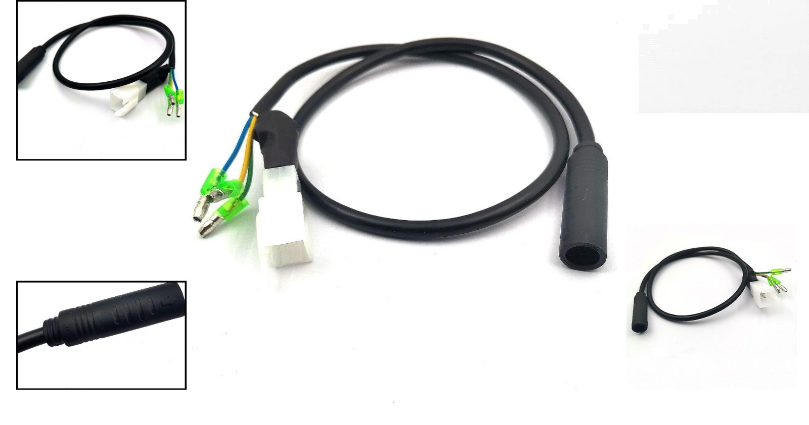 E-Bike 9-Pin Waterproof Motor Convert Cable – 60CM for Optimal Performance