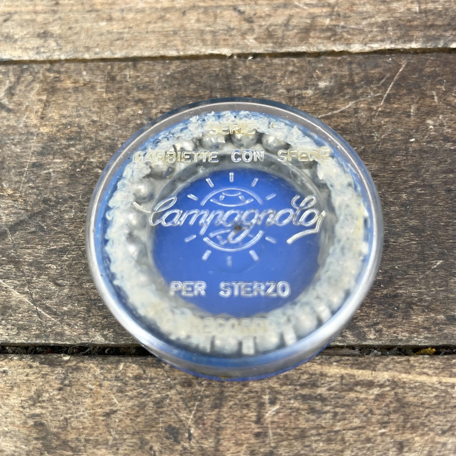 Vintage Campagnolo Headset Bearing Retainers Set 4.5mm Steel Road Bike Record