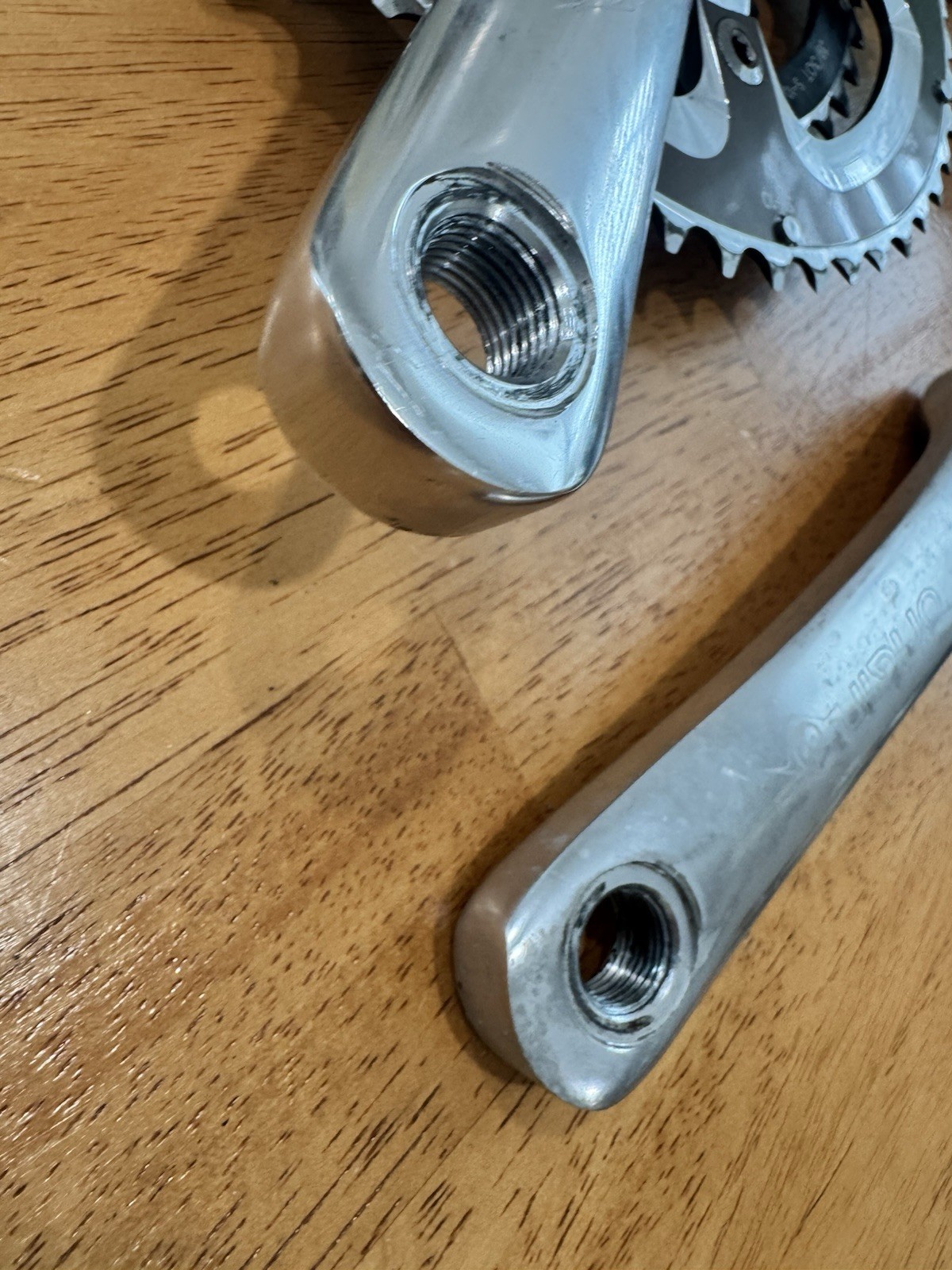 Origin8 Alloy Triple CrankSet 155mm Aluminum Square Taper Fsa Salsa Chainrings