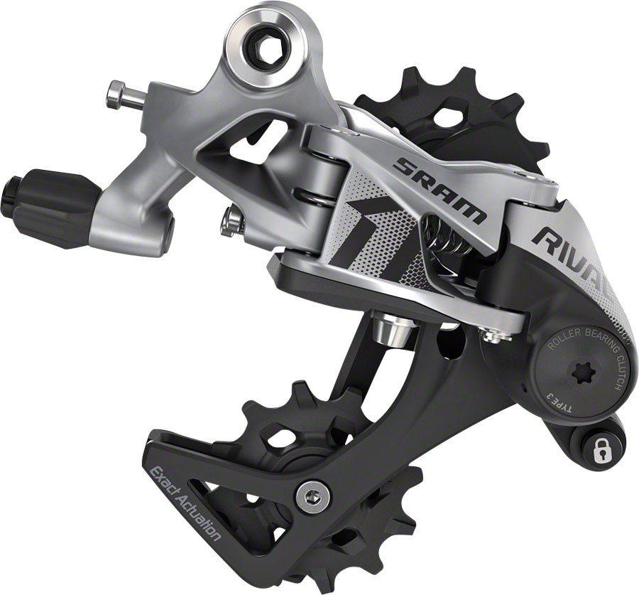 Rival 1 Rear Derailleur – SRAM Rival 1 Rear Derailleur – 11 Speed, Medium Cage,