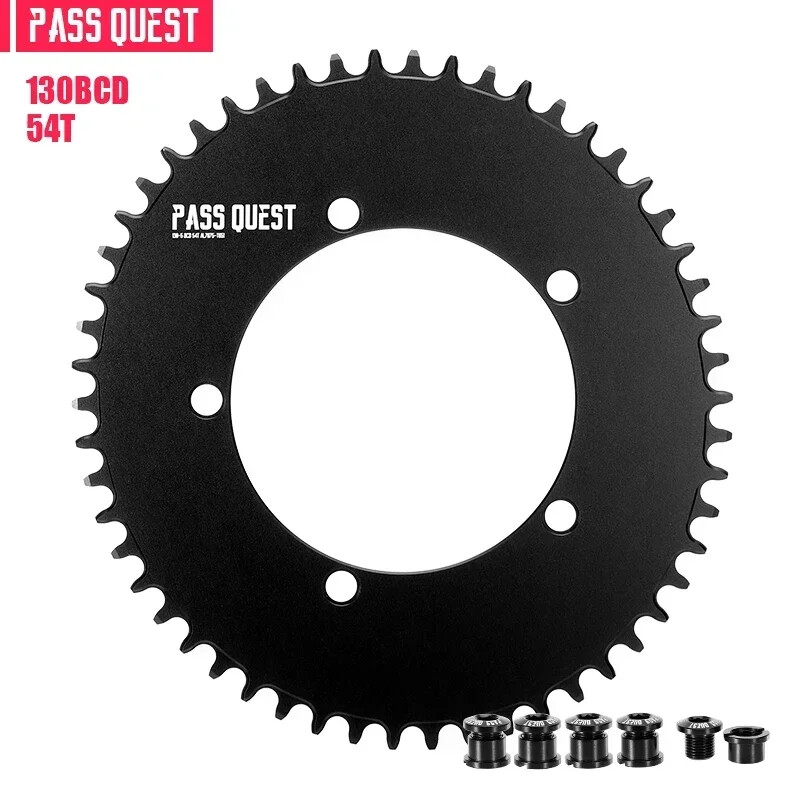 130 Bcd Round/Oval Chainring 42-60T 5 Arms Chain Ring for Bicycle Crankset