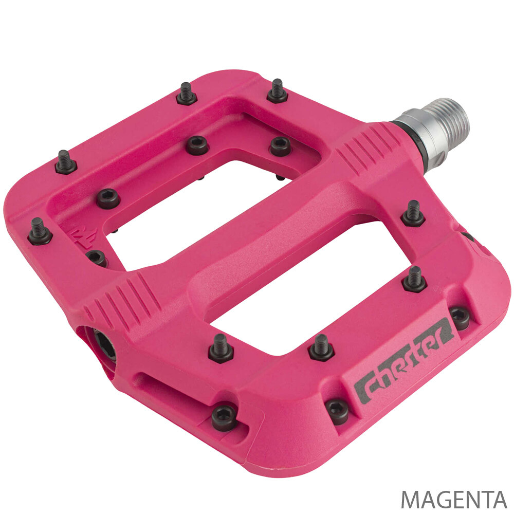 Race Face Chester Platform Pedals 9/16″ MTB Composit Bike Pedal 9 Colors