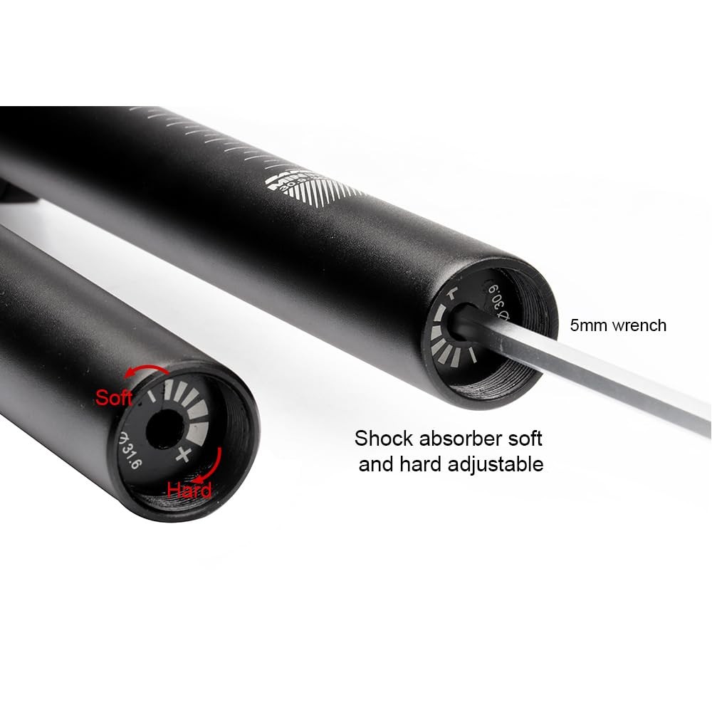 Bibike Safort Suspension Seatpost 6 Different Diameters Available