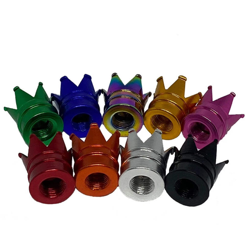 4Pcs Car Motorcycle Crown Tire Valve Caps Car Wheel Air Valve Dustproof Caps Whe