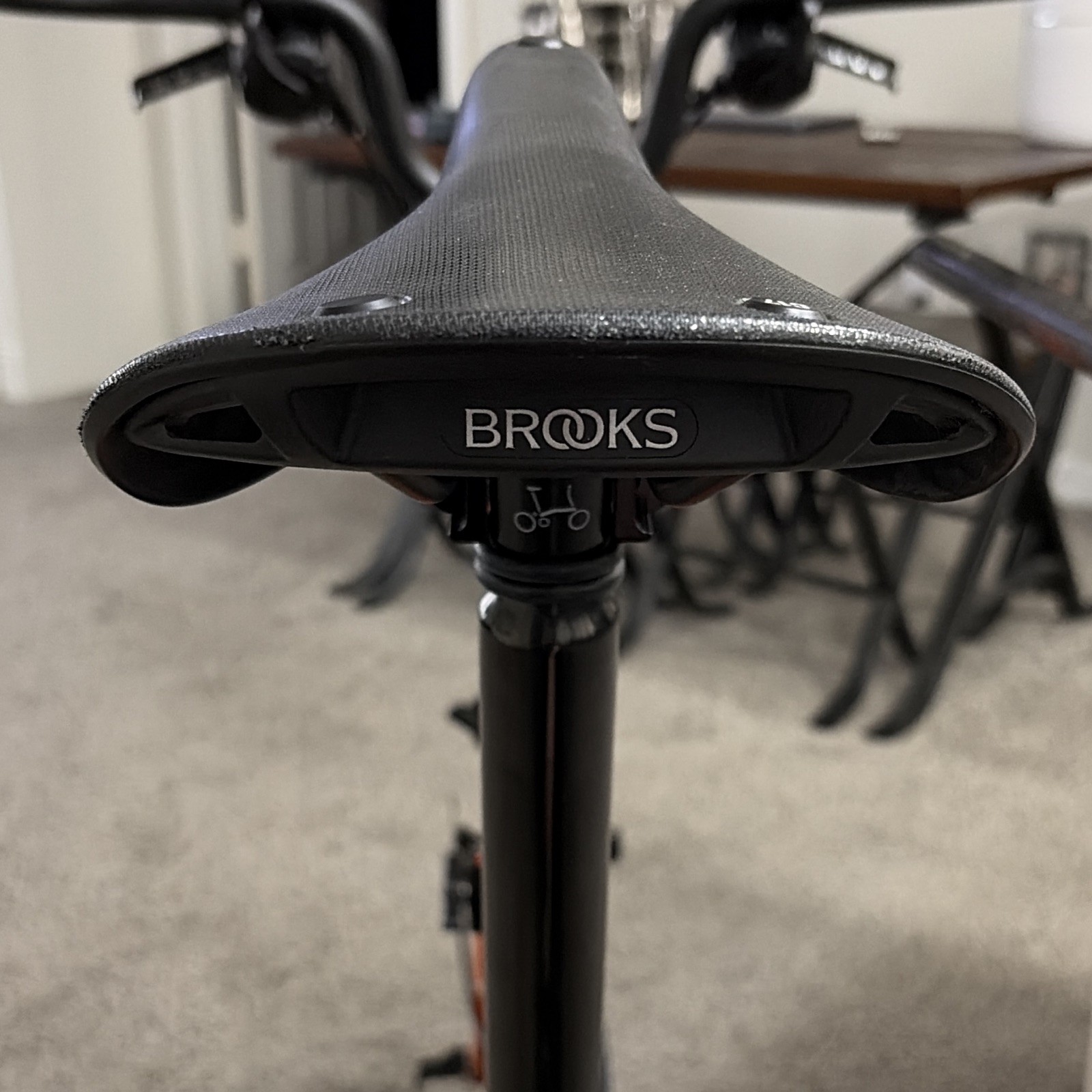Brooks Cambium C17 Black Rubber Bicycle Saddle/Seat for Road & City Bikes