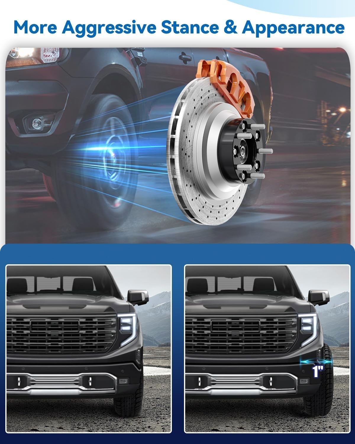 Wheel Adapters, 1inch 5×114.3mm to 5×120.65mm Wheel Adapter 5×4.5 to 5×4.75