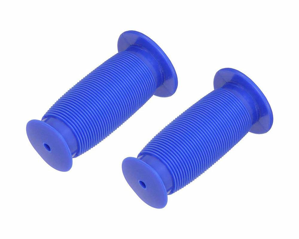 F&R BLUE Childrens Kids 12″ Bicycle Grips Mushroom Handle Bar Bike 85mm Grip.
