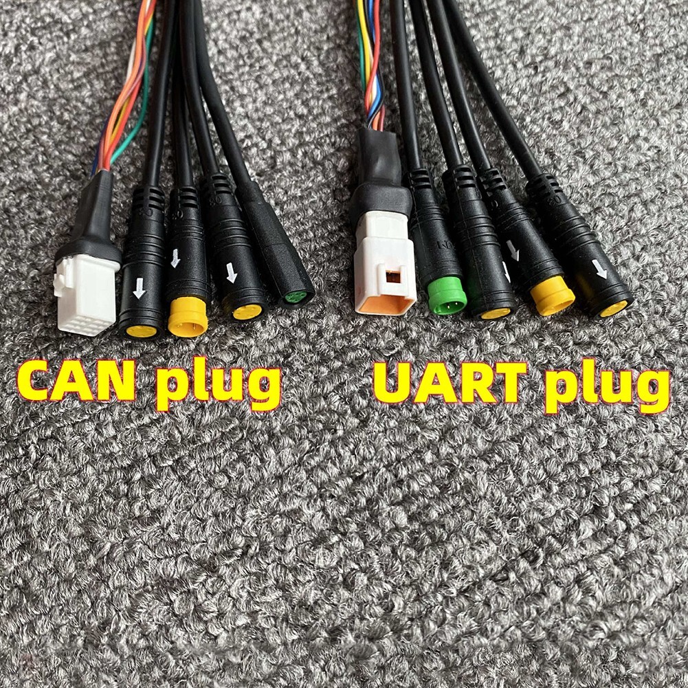 E-bikeTorque Motor 1T4 Cable For Bafang M400 G330 G510 M620 Can/Uart-Protocol