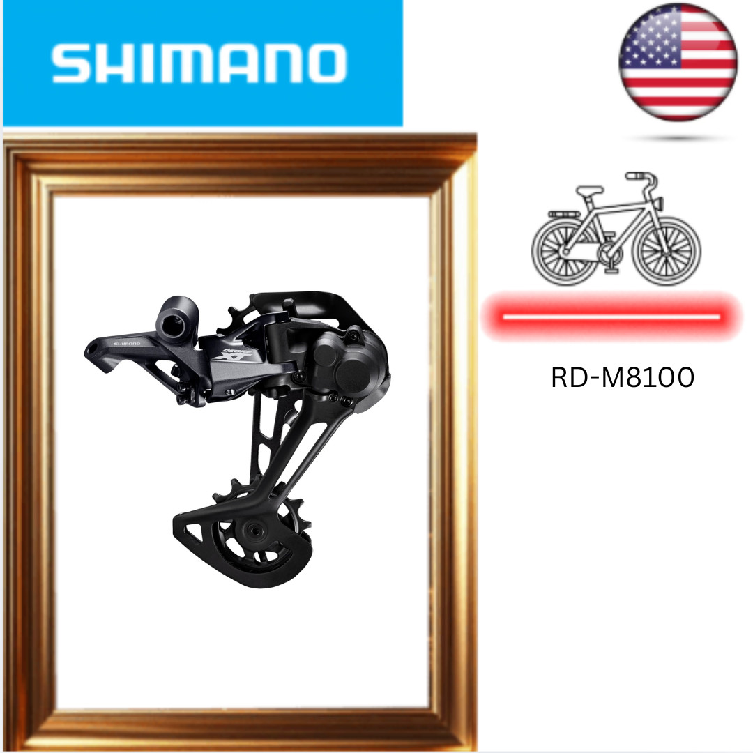 Shimano XT RD-M8100 SGS 12 Speed Rear Derailleur Long Cage MTB RD M8100
