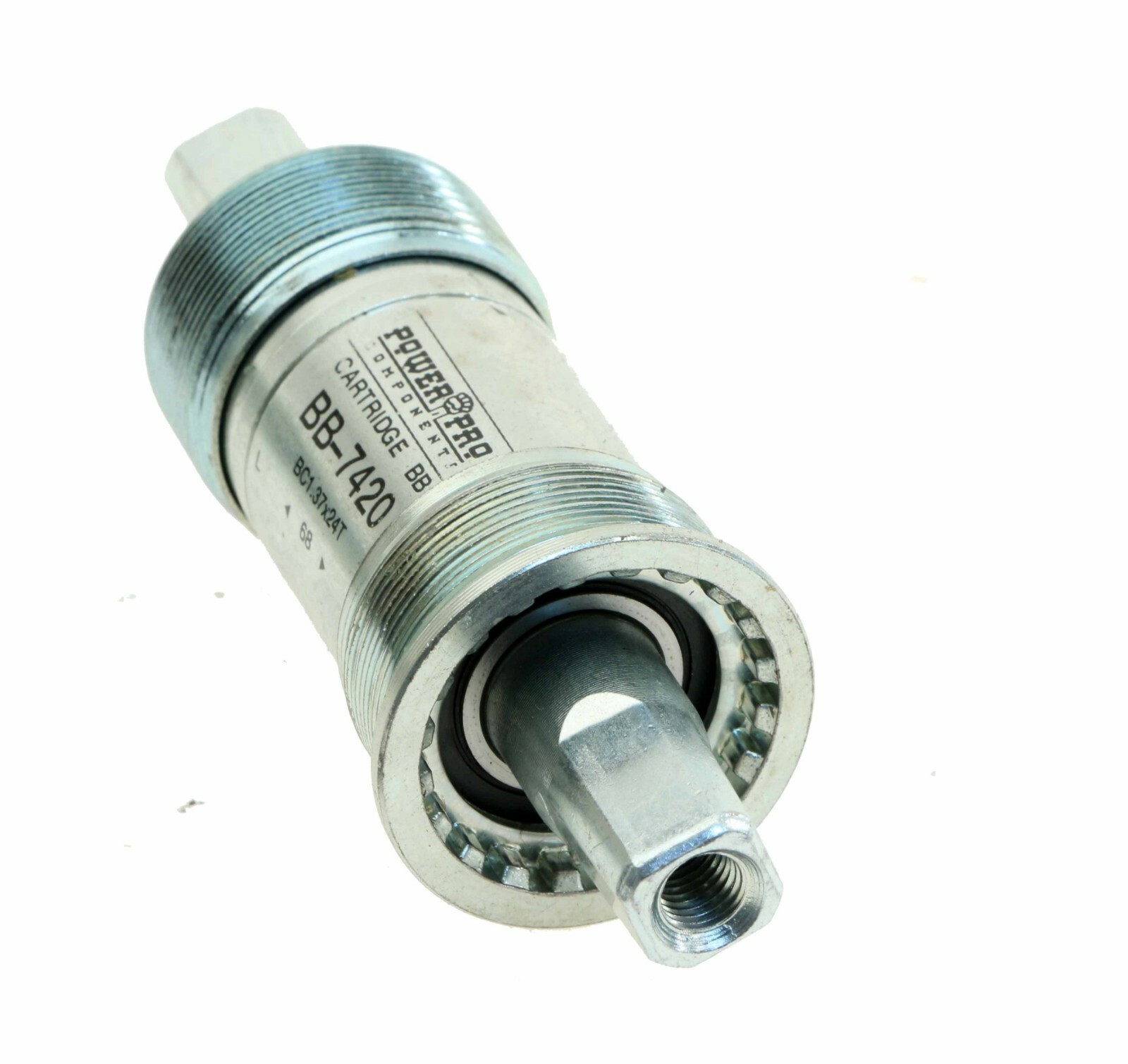 TH Industries Power Pro 7420 Square Taper Bottom Bracket JIS 68mm x 122.5mm NOS*