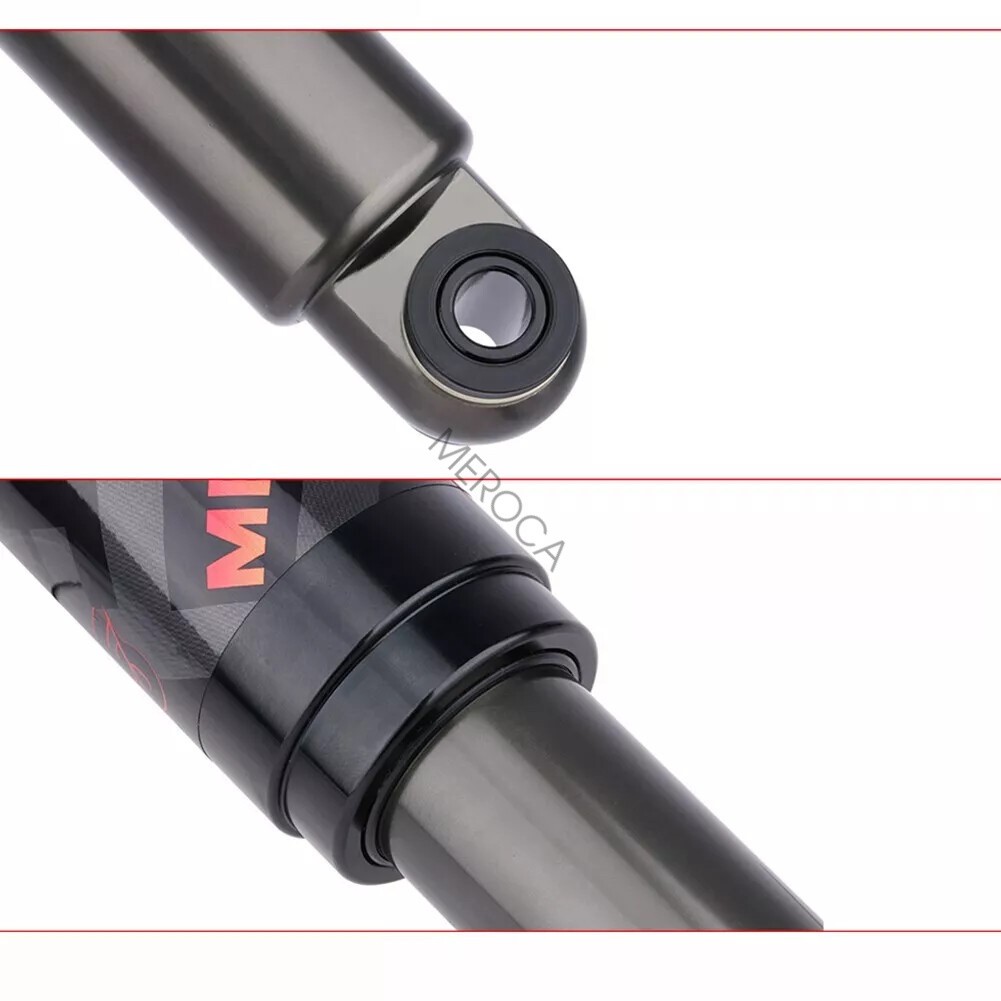 MEROCA Air Shock Suspension Mountain Bike Bicycle Rear Shock 125/200mm 18/47mm