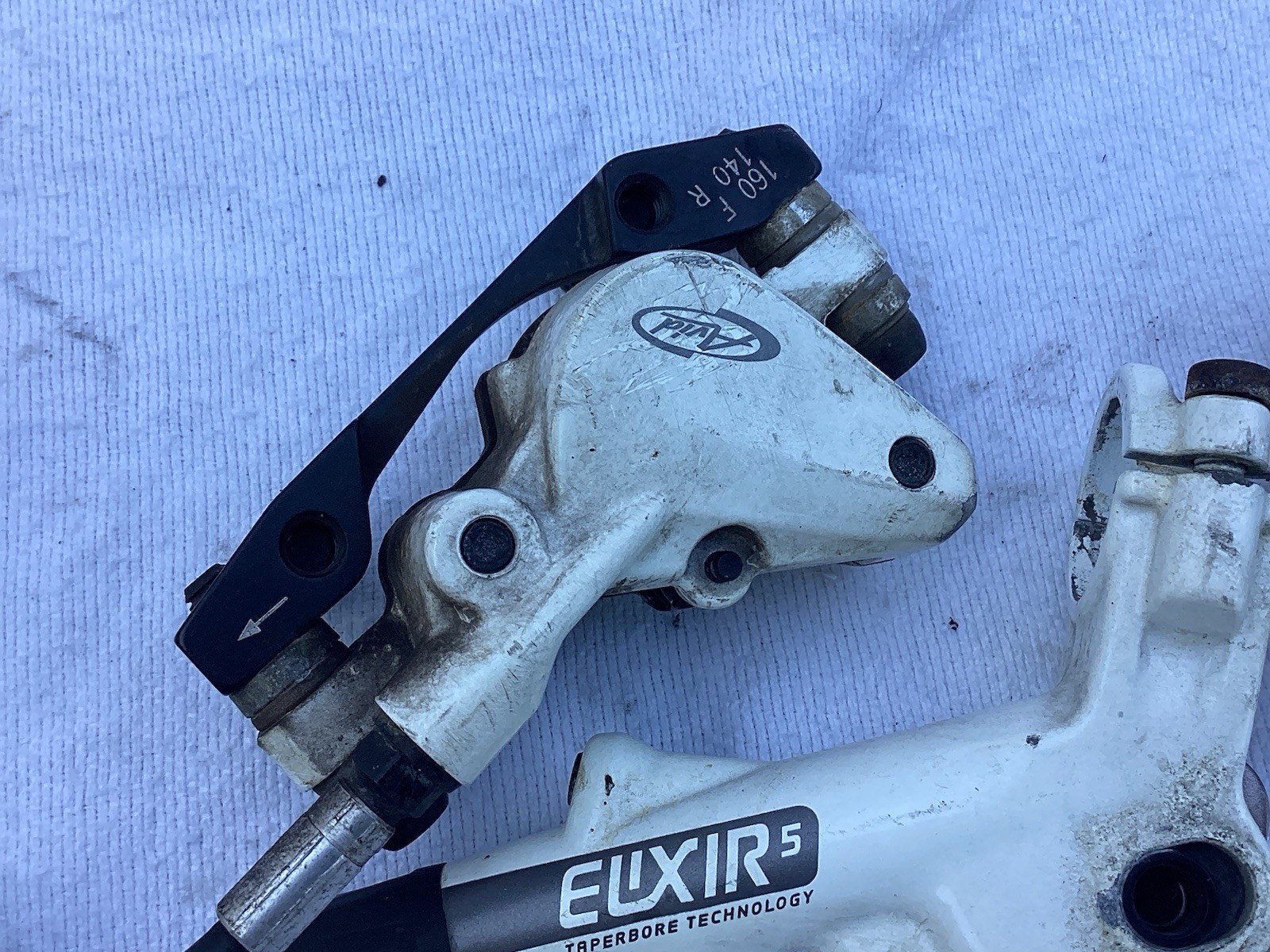 Avid Elixir 5 Hydraulic DISC BRAKE Set Front/Rear, hoses & calipers Rotors