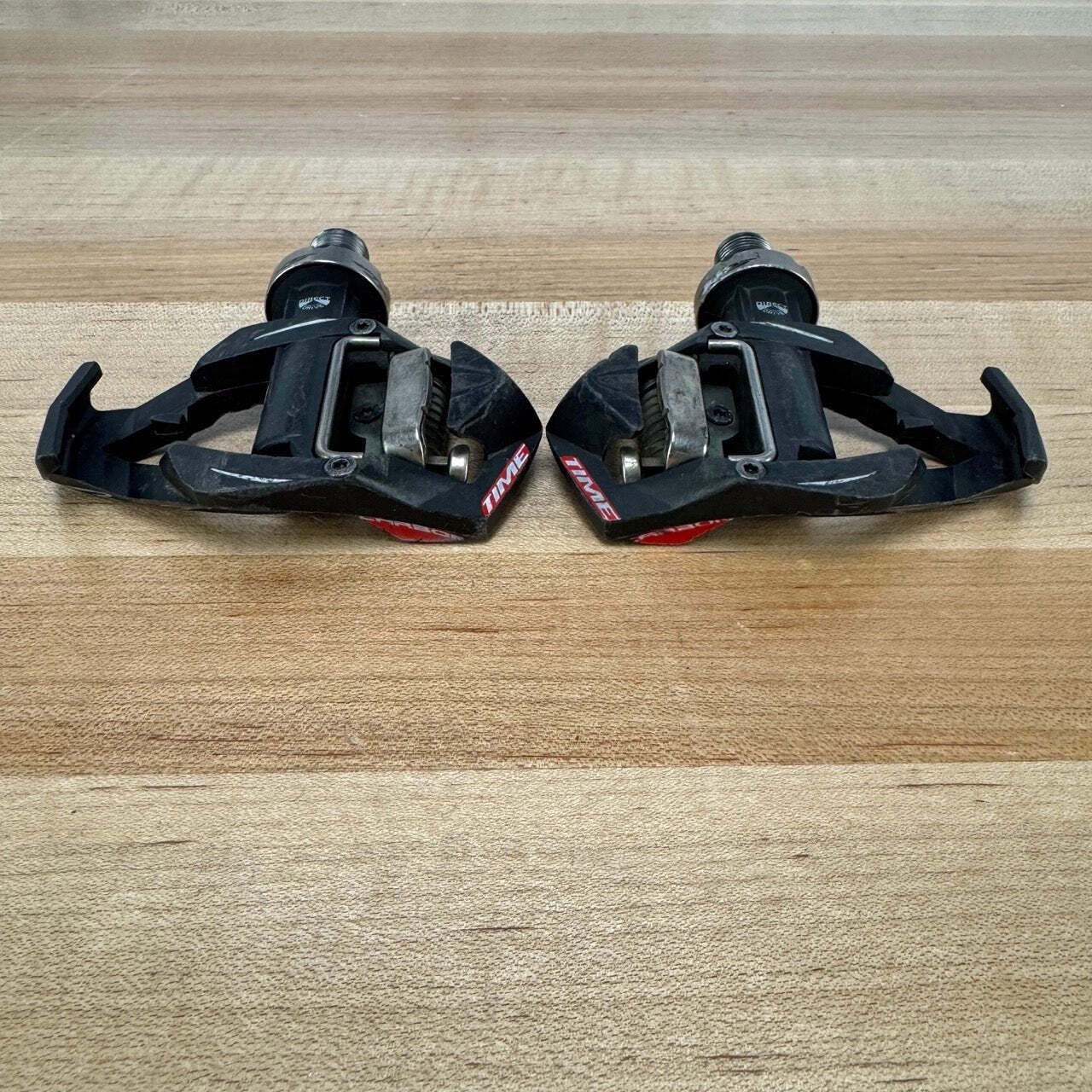 Time RXS Carbon Composite Steel Bearing Clipless Road Bike Pedals Without Cleats