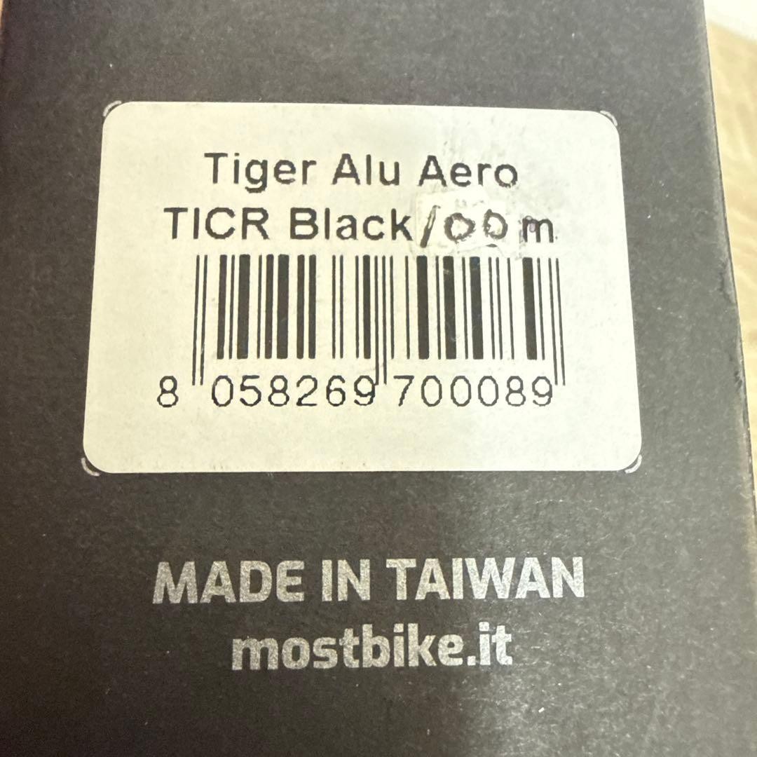 MOST TIGER ALU TiCR Aero Matte Black Stem 100mm