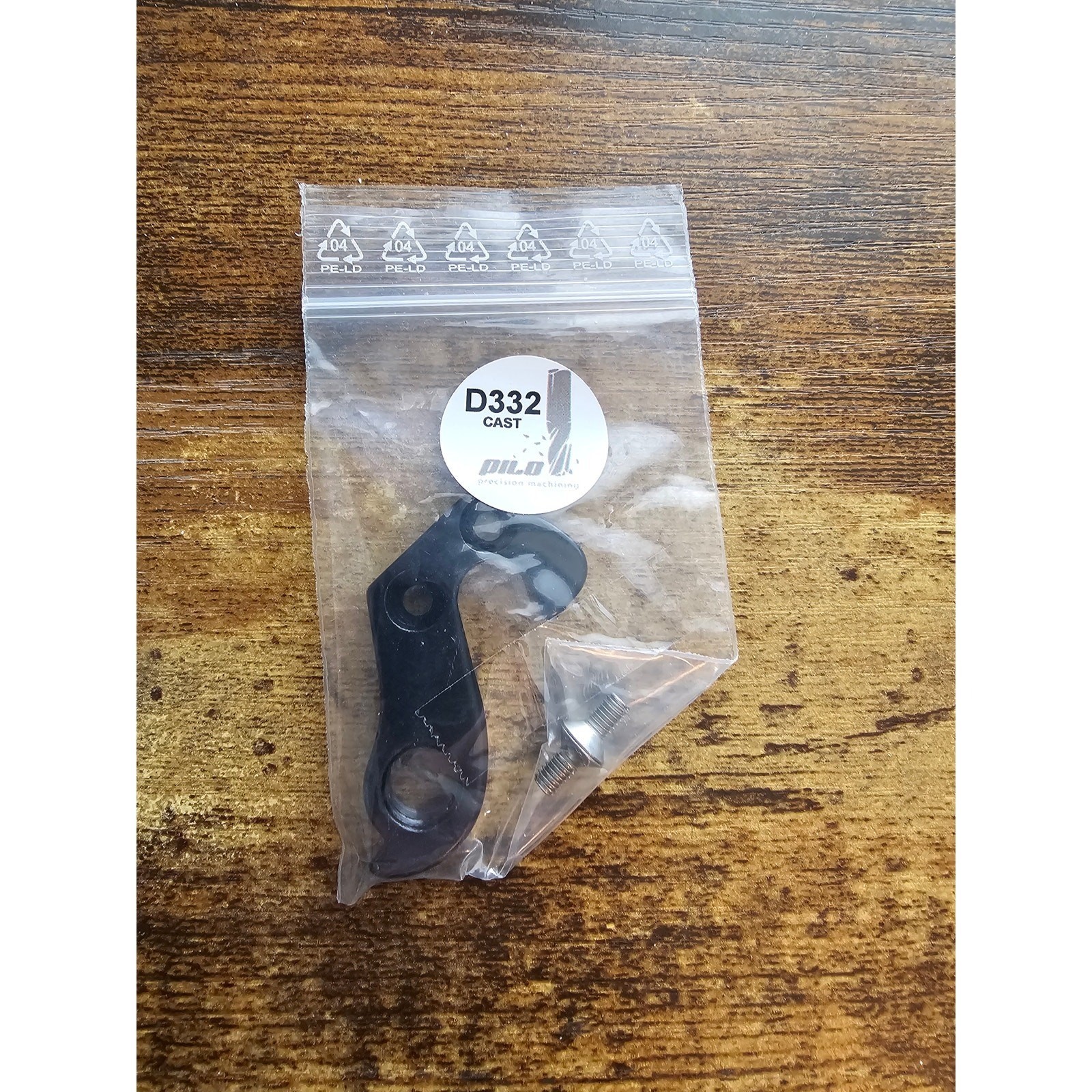NEW Bicycle Bike Derailleur Hanger Pilo D332 Cast Black Color