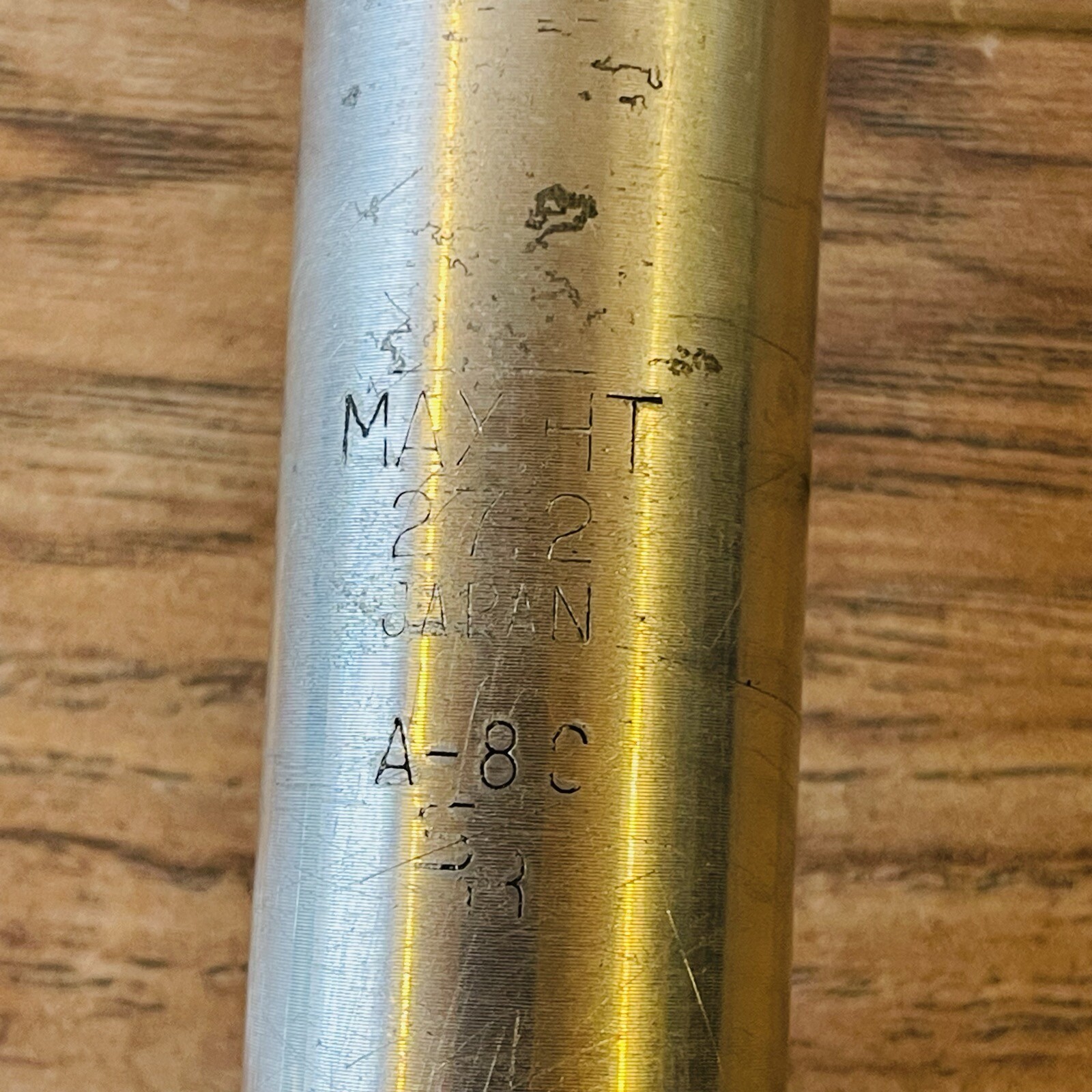 1980 SR Sakae Laprade Aluminum Seatpost 27.2 x 190 Silver