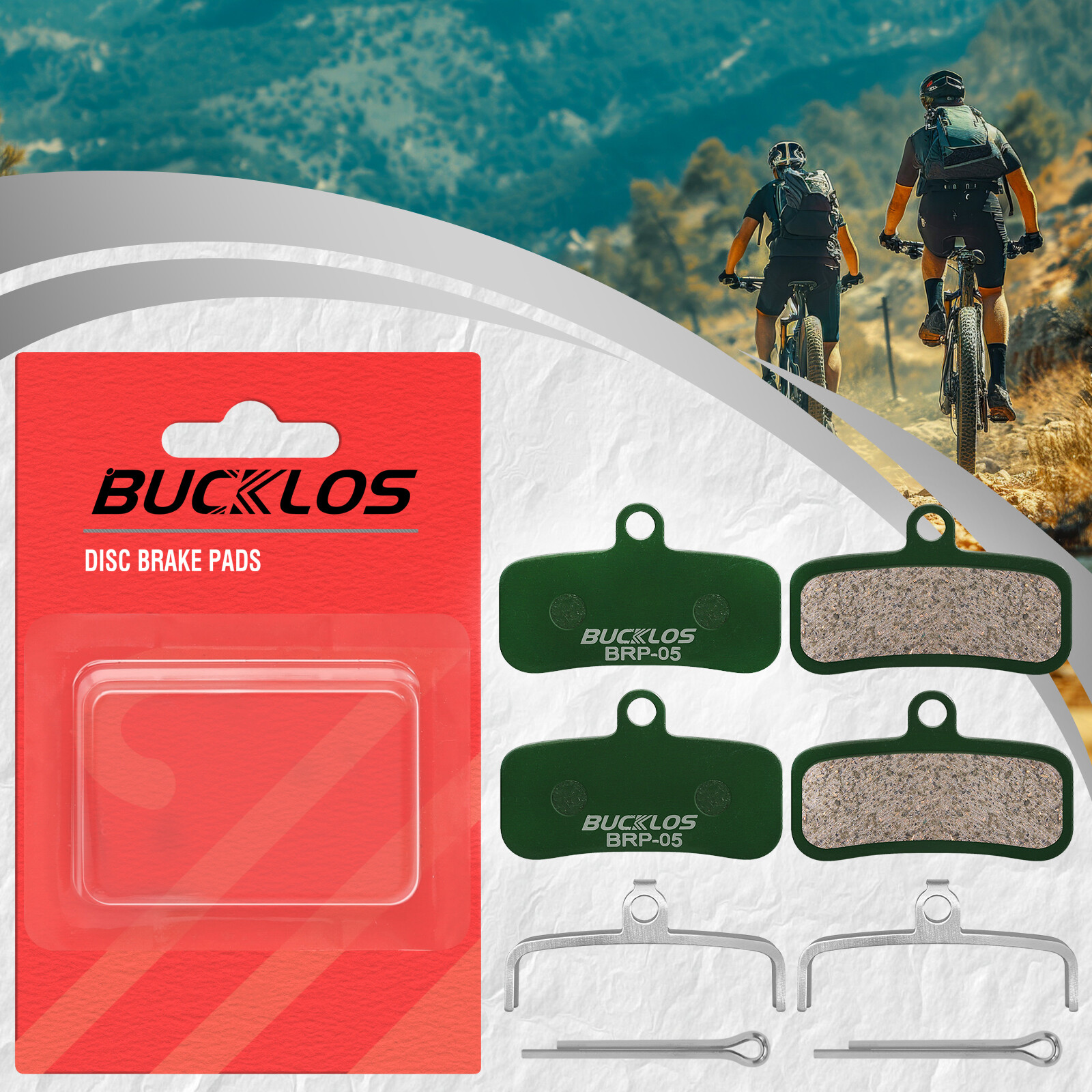 Disc Brake Pads 4 Piston Ceramic For Shimano D02S/D03S/N03A M7120 MTB Road Bike