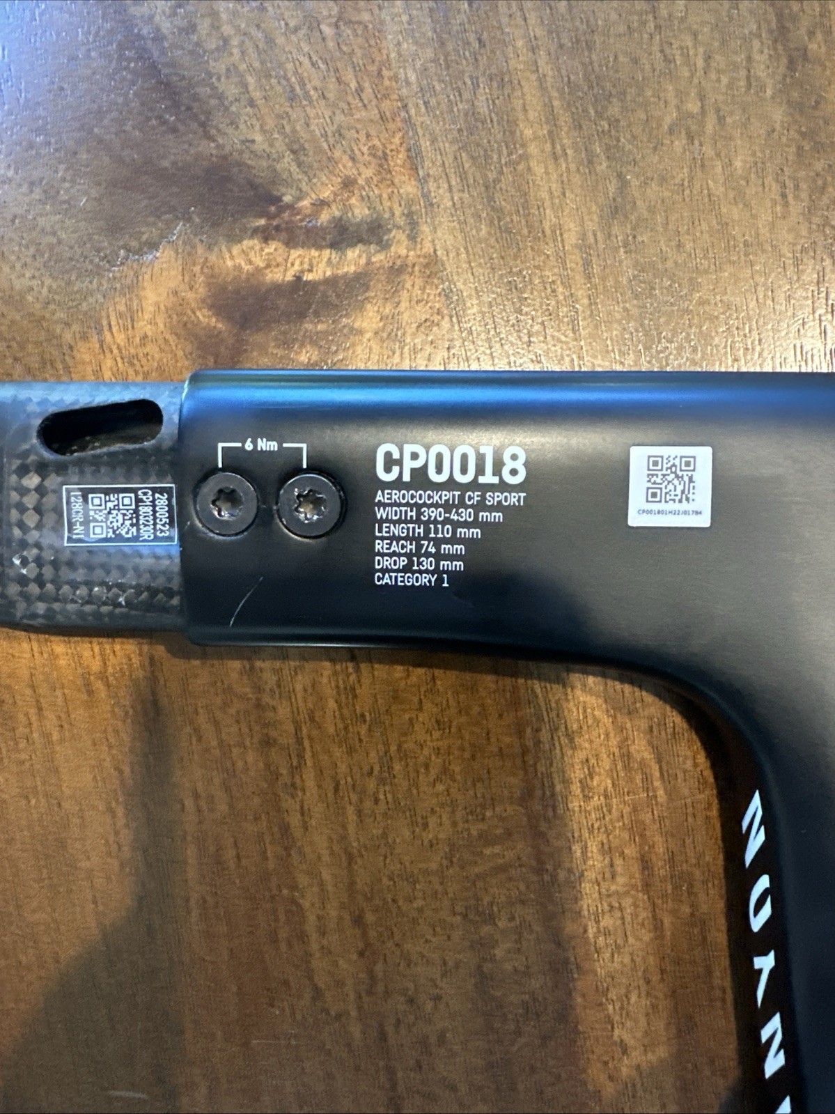 Canyon CP0018 T-Bar Handlebar Stem 110mm With 390-430mm Bars.