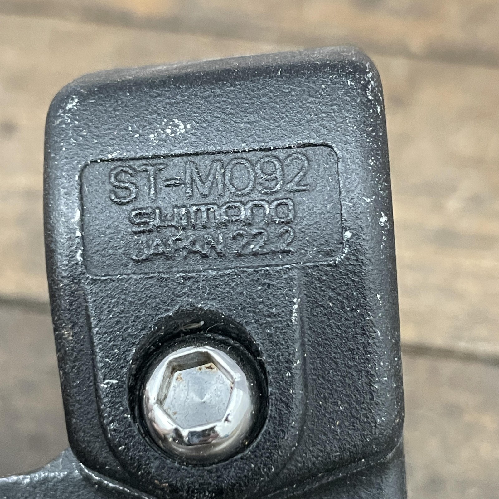Vintage Shimano ST-M092 LEFT Brake Lever 22.2mm MTB Japan Parts Only