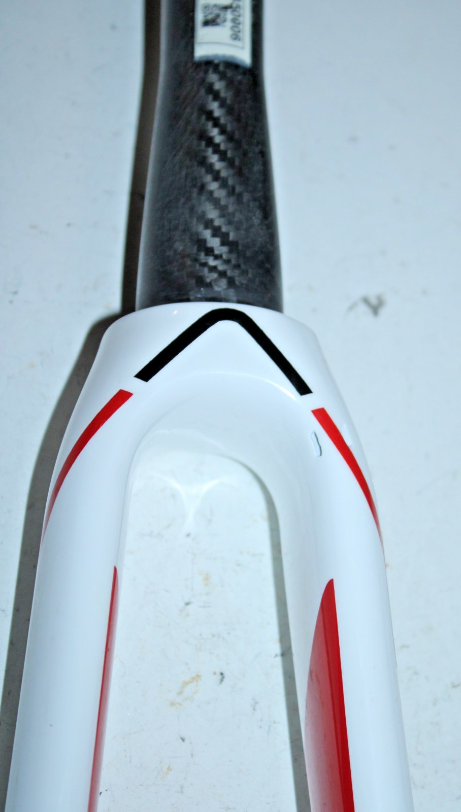 Trek Carbon Racing Road Bike Fork 700c Tapered 350mm White QR Fast USA Shipper:)