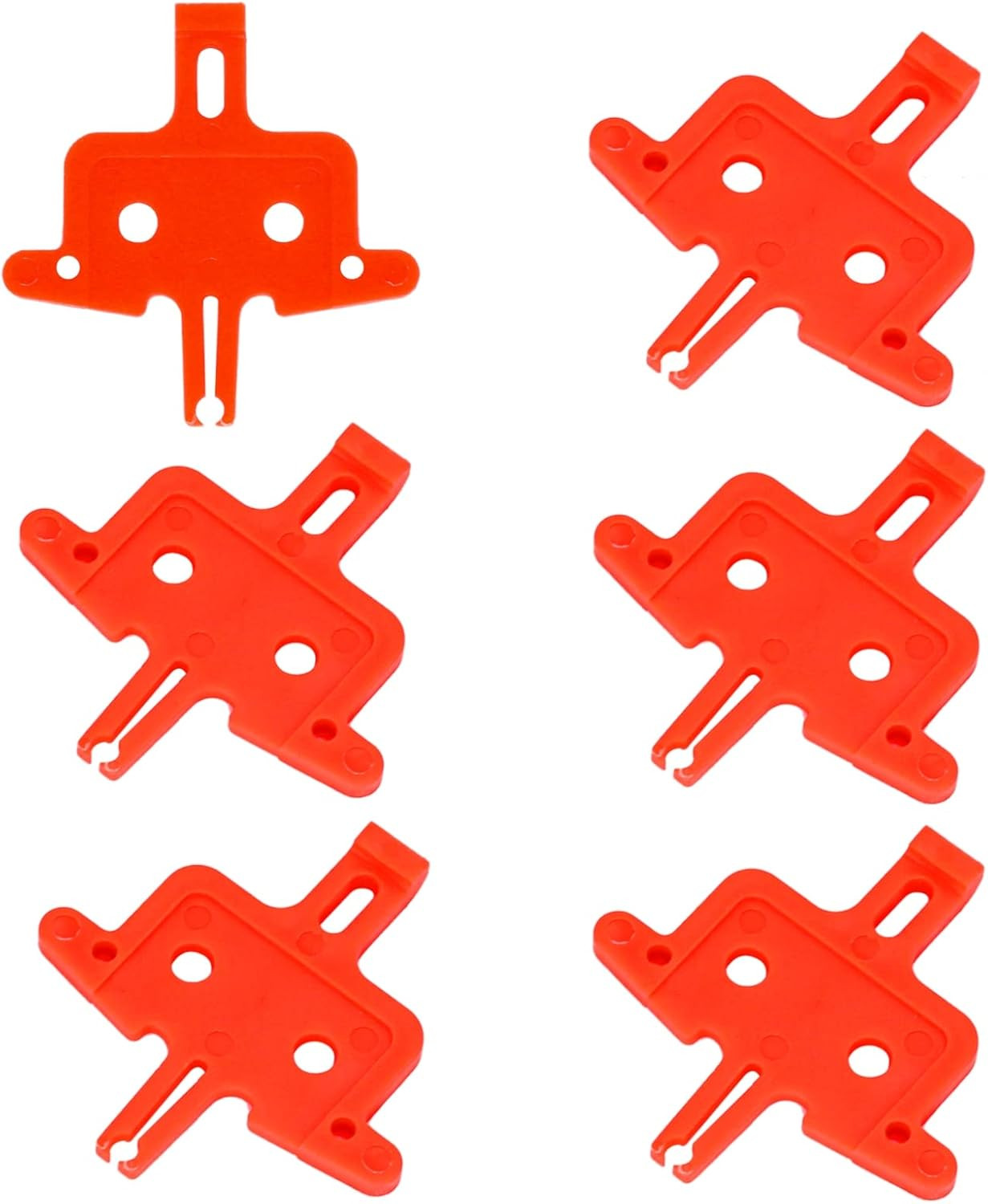 6PCS Bicycle Brake Pads Spacer Hydraulic Disc Brake Pads Spacer Hydraulic Bike B